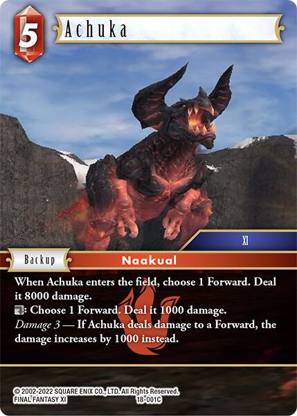 Achuka 18-001C (Resurgence of Power)  - Foil