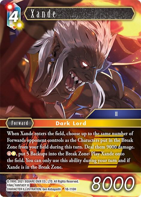 Xande 18-110H (Resurgence of Power) 