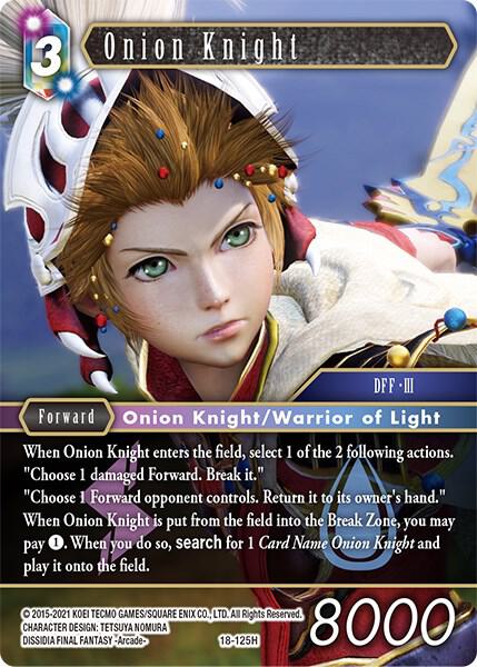Onion Knight 18-125H (Resurgence of Power) 