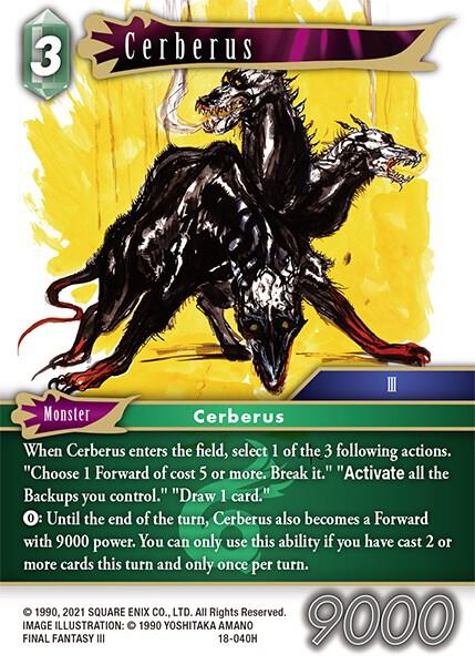 Cerberus 18-040H (Resurgence of Power) 