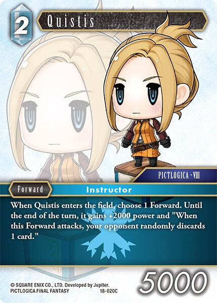 Quistis 18-020R (Resurgence of Power)  - Foil