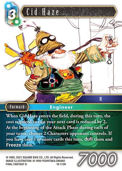 Cid Haze 18-113H (Resurgence of Power)  - Foil