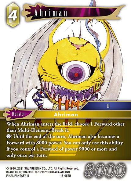 Ahriman 18-052H (Resurgence of Power)  - Foil