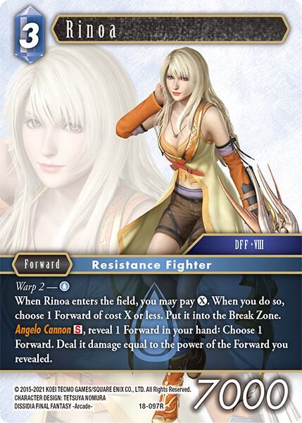 Rinoa 18-097R (Resurgence of Power)  - Foil