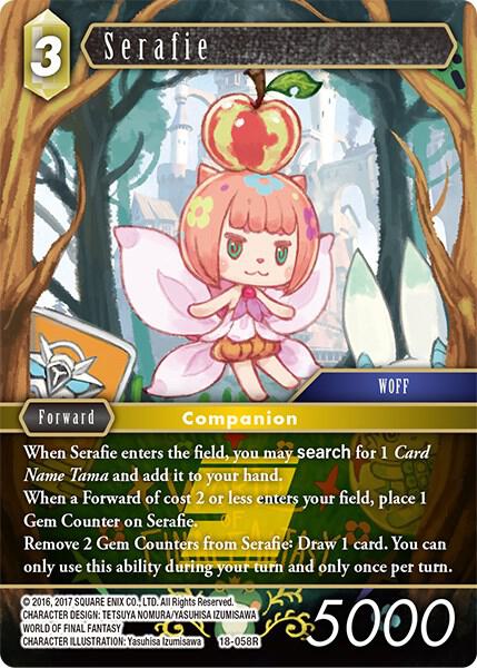 Serafie 18-058R (Resurgence of Power)  - Foil