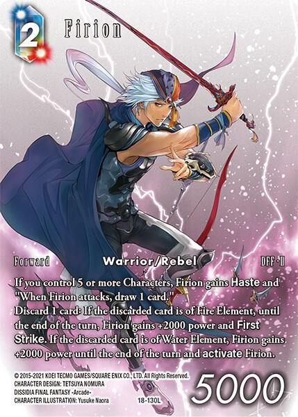 Firion Full Art 18-130L (Resurgence of Power) 