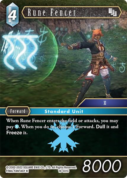 Rune Fencer 18 031C 18-031C (Resurgence of Power)  - Foil