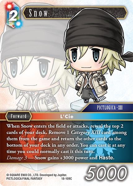 Snow 18-109C (Resurgence of Power)  - Foil