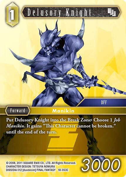 Delusory Knight 18-053C (Resurgence of Power)  - Foil
