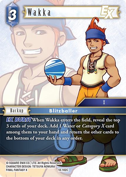 Wakka EX 18-102C (Resurgence of Power)  - Foil