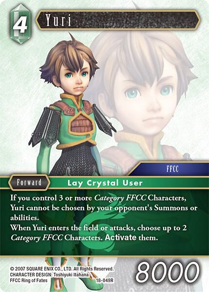 Yuri 18-049R (Resurgence of Power)  - Foil