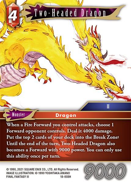 Two Headed Dragon 18-008H (Resurgence of Power)  - Foil
