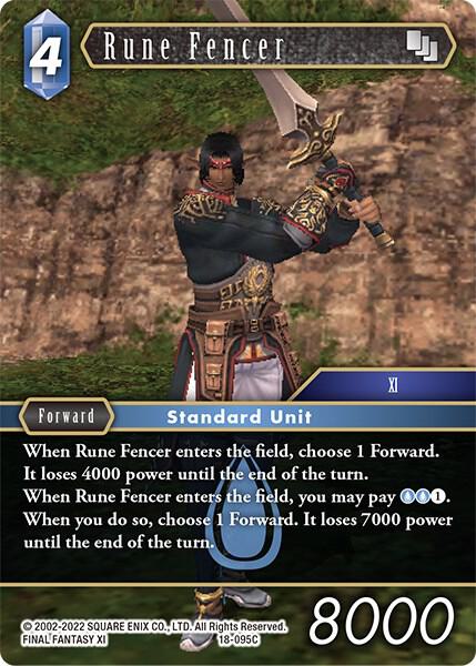 Rune Fencer 18 095C 18-095C (Resurgence of Power)  - Foil