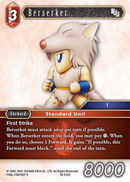 Berserker 18-010C (Resurgence of Power)  - Foil