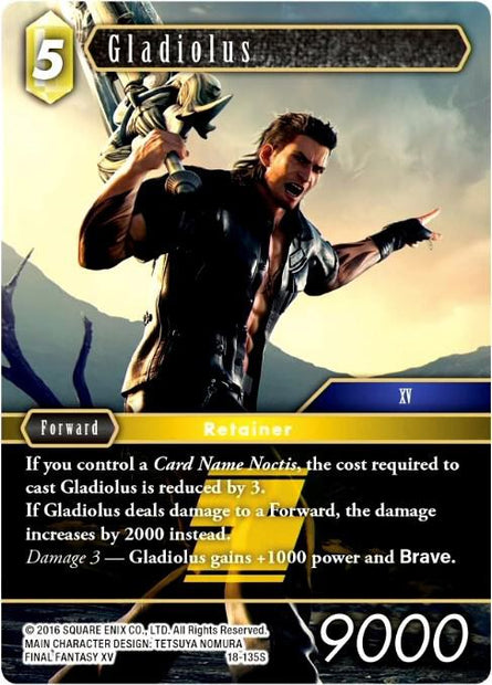Gladiolus 18-135S (Resurgence of Power)  - Foil