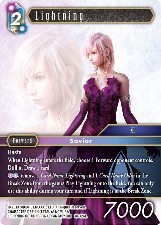 Lightning Legend 18-126L (Resurgence of Power) 