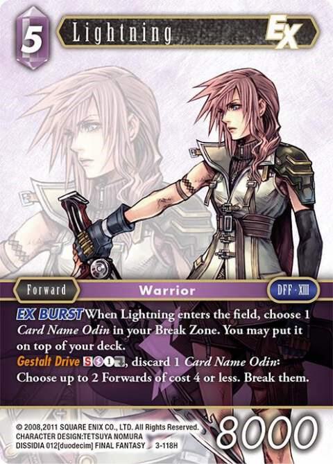 Lightning EX 3-118H (Opus III) 