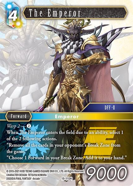 The Emperor 19-110H (From Nightmares)  - Foil