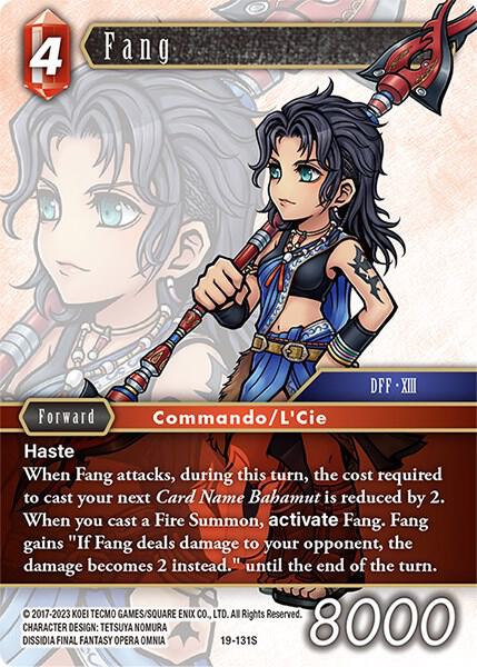 Fang 19-131S (From Nightmares)  - Foil