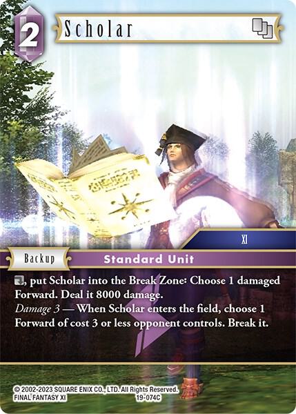 Scholar 19-074C (From Nightmares)  - Foil