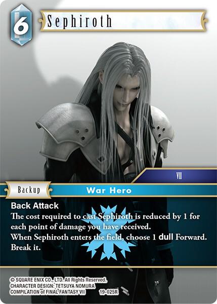 Sephiroth 19-025R (From Nightmares)  - Foil
