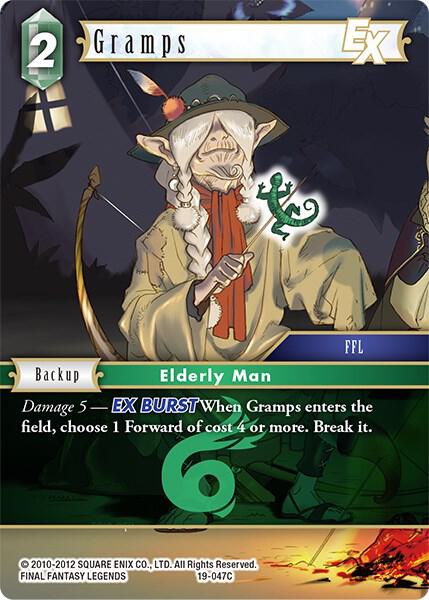 Gramps EX (From Nightmares)  - Foil