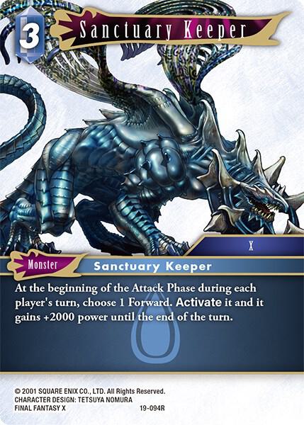 Sanctuary Keeper 19-094R (From Nightmares)  - Foil