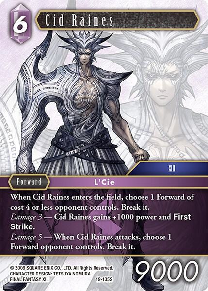 Cid Raines 19-135S (From Nightmares) 