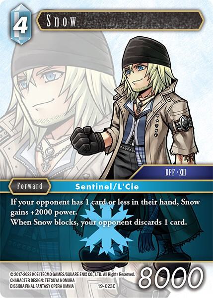 Snow 19 023C 19-023C (From Nightmares)  - Foil