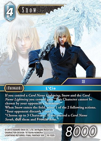 Snow 19-132S (From Nightmares)  - Foil