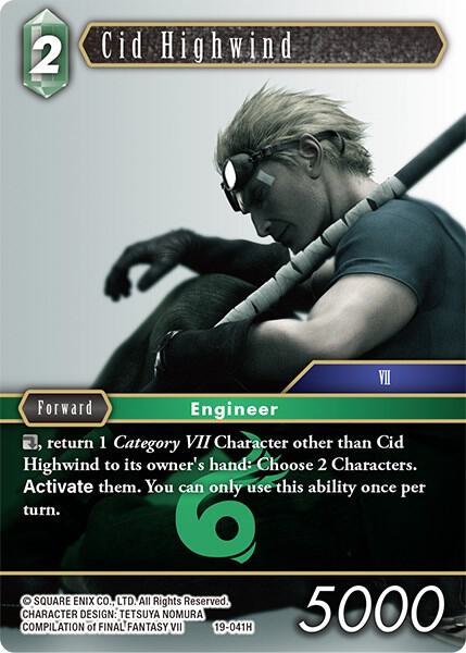 Cid Highwind 19-041H (From Nightmares)  - Foil