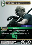 Cid Highwind 19-041H (From Nightmares)  - Foil