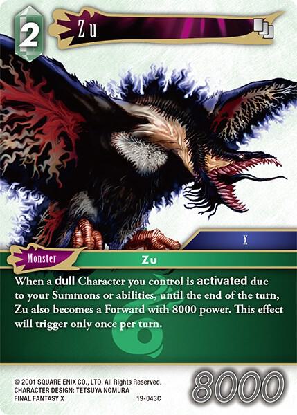 Zu 19-043C (From Nightmares)  - Foil