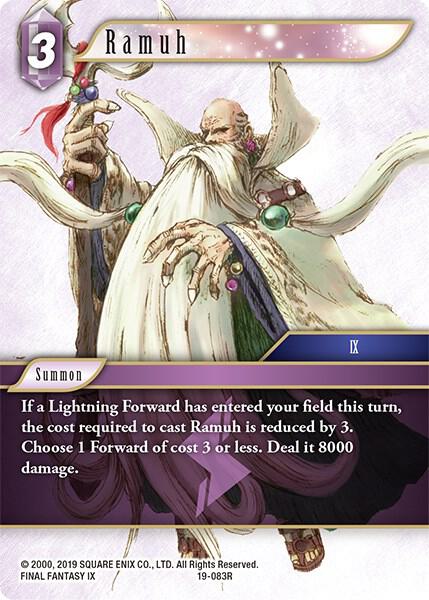 Ramuh 19-083R (From Nightmares)  - Foil