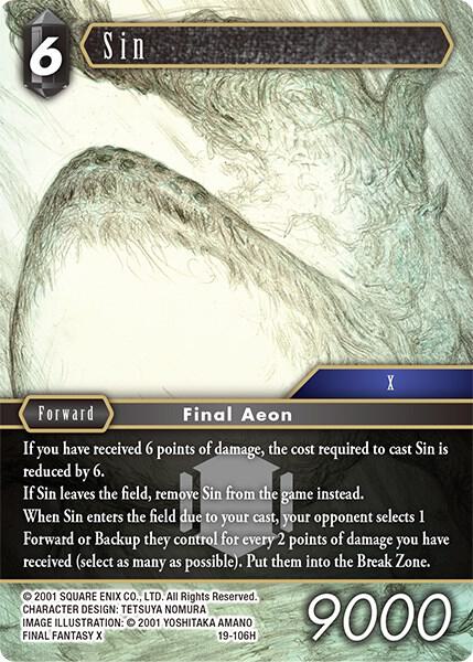 Sin 19-106H (From Nightmares)  - Foil