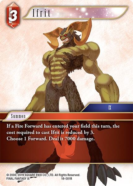 Ifrit 19-001R (From Nightmares)  - Foil