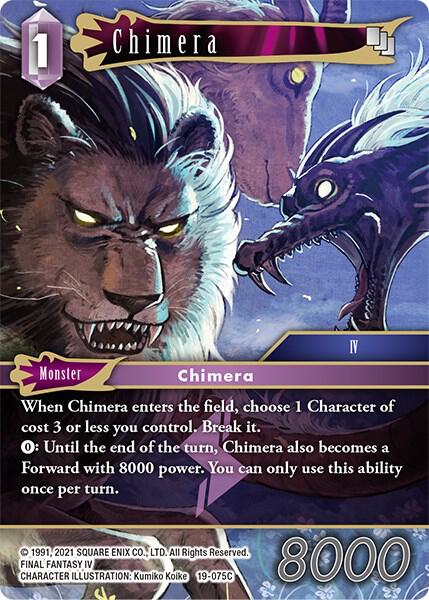 Chimera 19-075C (From Nightmares)  - Foil