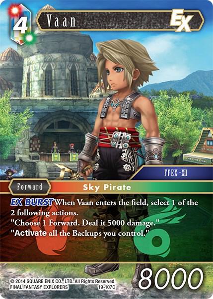 Vaan EX (From Nightmares)  - Foil
