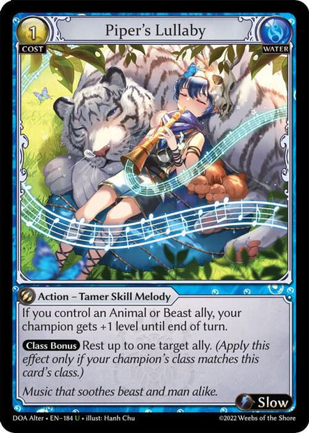 Pipers Lullaby 184 (Dawn of Ashes Alter Edition) 