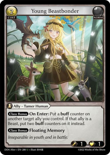 Young Beastbonder 280 (Dawn of Ashes Alter Edition) 