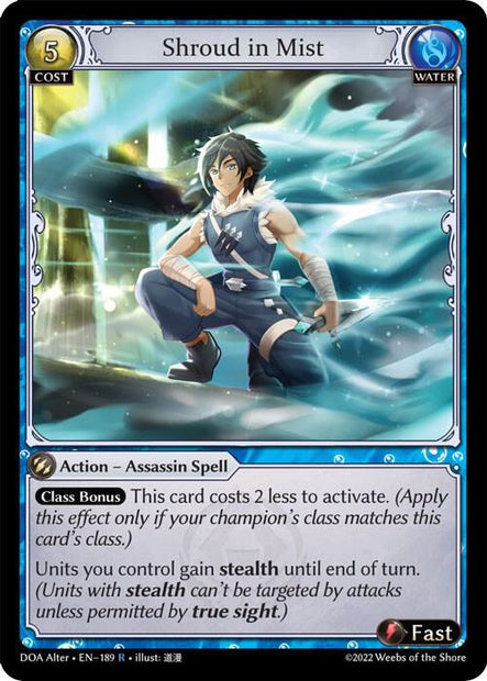 Shroud in Mist 189 (Dawn of Ashes Alter Edition) 