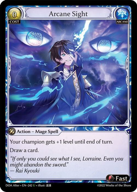 Arcane Sight 242 (Dawn of Ashes Alter Edition) 