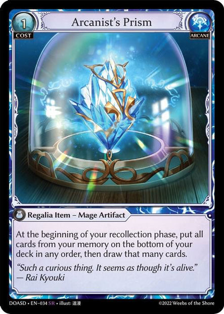 Arcanists Prism 034 (Dawn of Ashes Starter Decks) 