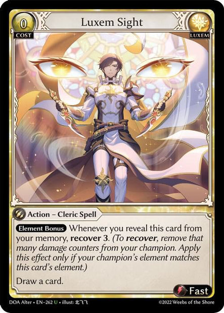 Luxem Sight 262 (Dawn of Ashes Alter Edition) 