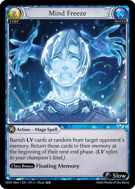 Mind Freeze 179 (Dawn of Ashes Alter Edition) 