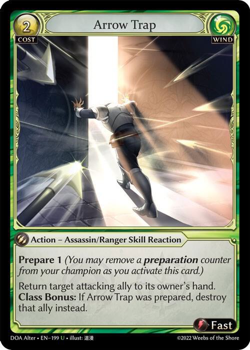 Arrow Trap (Dawn of Ashes Alter Edition) 