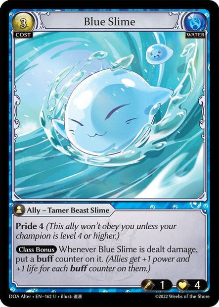 Blue Slime (Dawn of Ashes Alter Edition) 