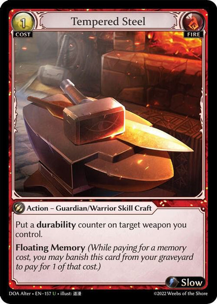 Tempered Steel 157 (Dawn of Ashes Alter Edition) 