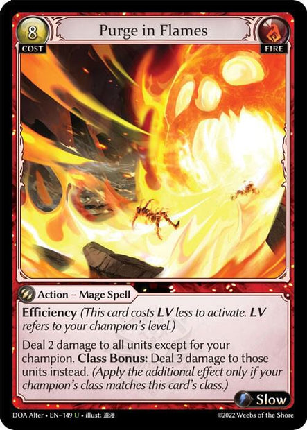 Purge in Flames 149 (Dawn of Ashes Alter Edition) 