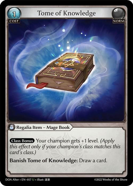 Tome of Knowledge 057 (Dawn of Ashes Alter Edition) 